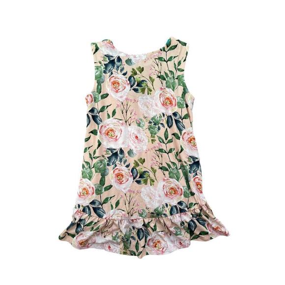 Posh Peanut Harper Henley Floral Hi Lo Dress 2T NWT - Picture 4 of 7